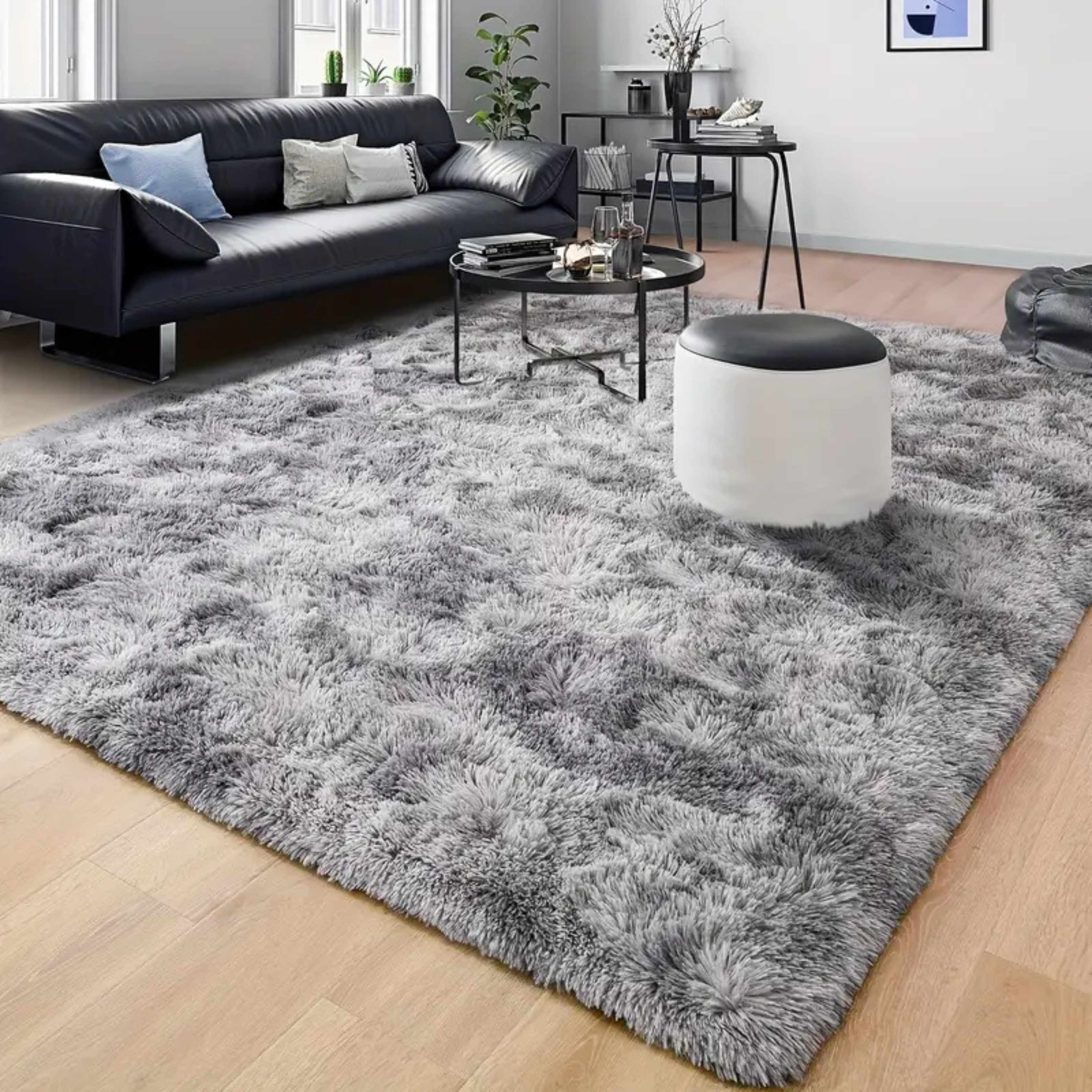 Covor Pufos Premium, Gri Deschis 200x280cm