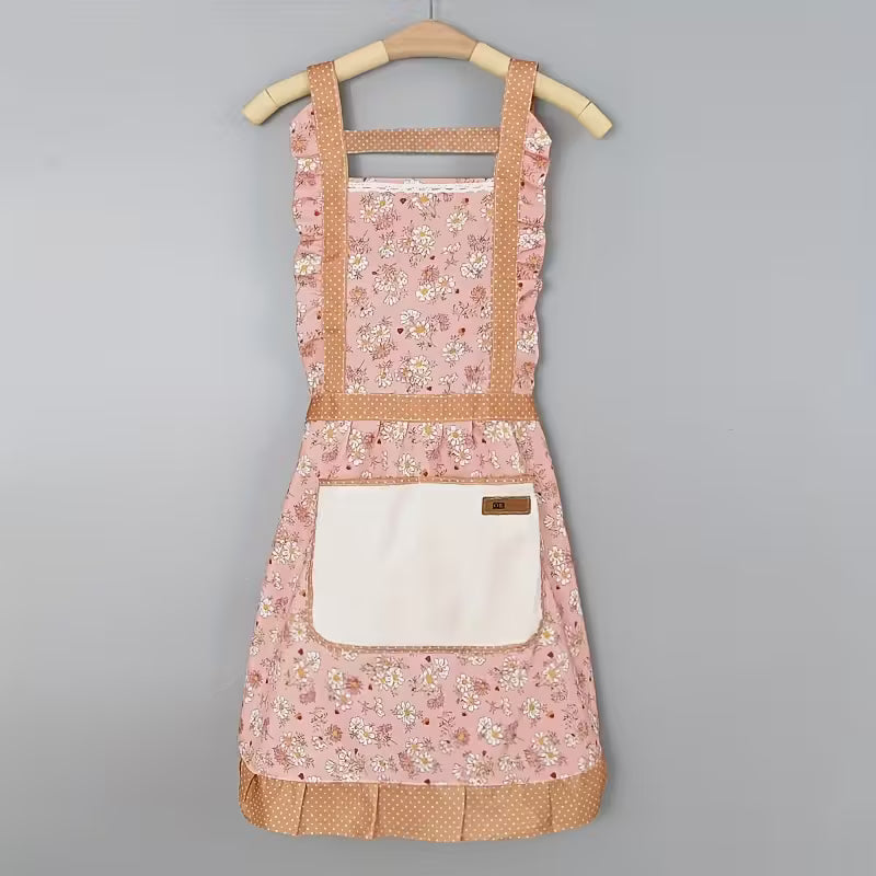 Sort floral cu dantela, Roz