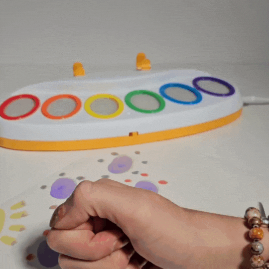 Pensula Magică cu Lumină pentru Pictură Fără Pete