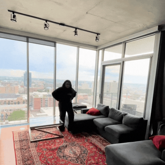 Covor Decorativ cu Model în Stil Persan