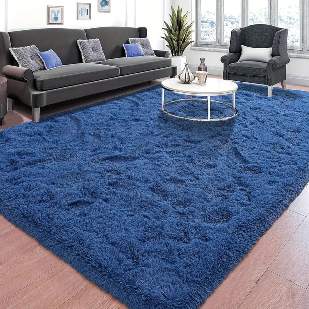 Covor Pufos Premium, Albastru 200x280cm