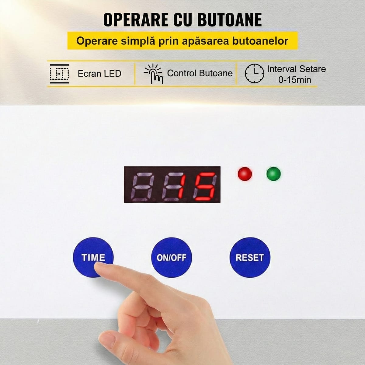 Aparat de Curatare cu Ultrasunete 0.8L, Digital, 35W, Inox - Pentru Bijuterii, Ochelari si Uz Casnic/Comercial