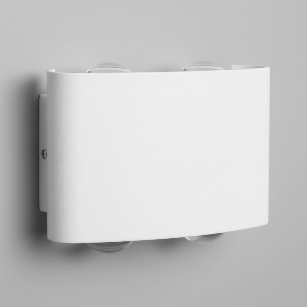 Aplica LED 4W Albă pentru Exterior, Rezistentă la Intemperii, Design Modern