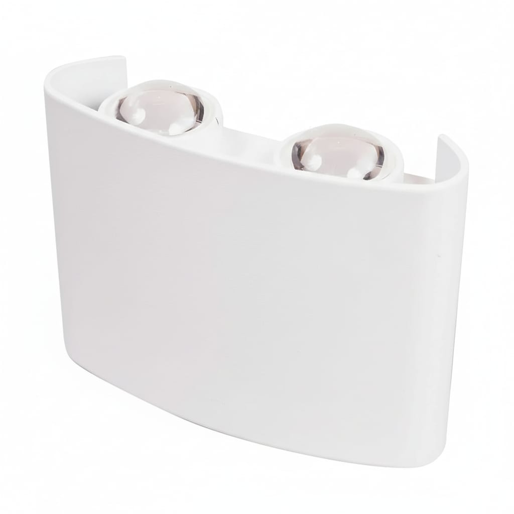 Aplica LED 4W Albă pentru Exterior, Rezistentă la Intemperii, Design Modern