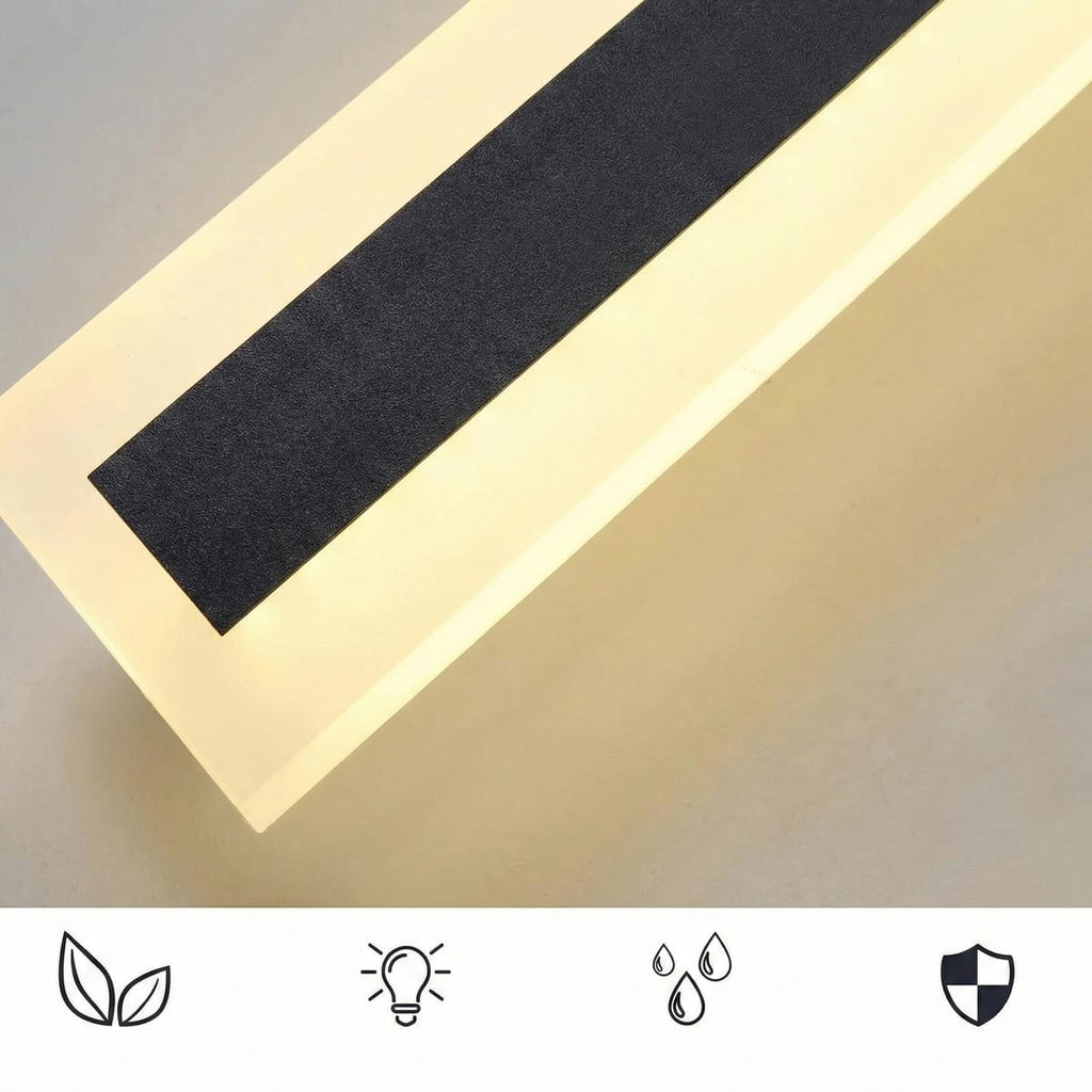 Aplica LED de exterior IP65 120cm, 220V, pentru iluminat curte si fatada