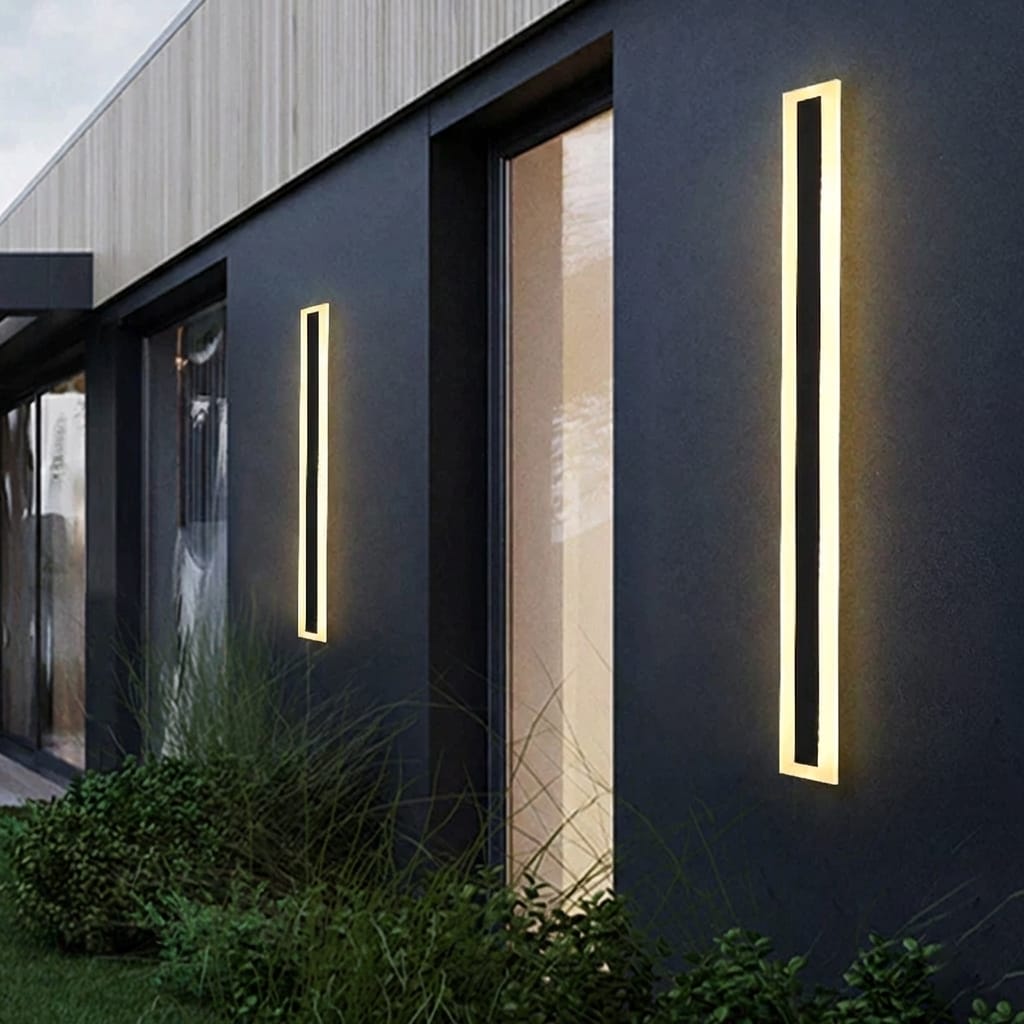 Aplica LED de exterior IP65 120cm, 220V, pentru iluminat curte si fatada