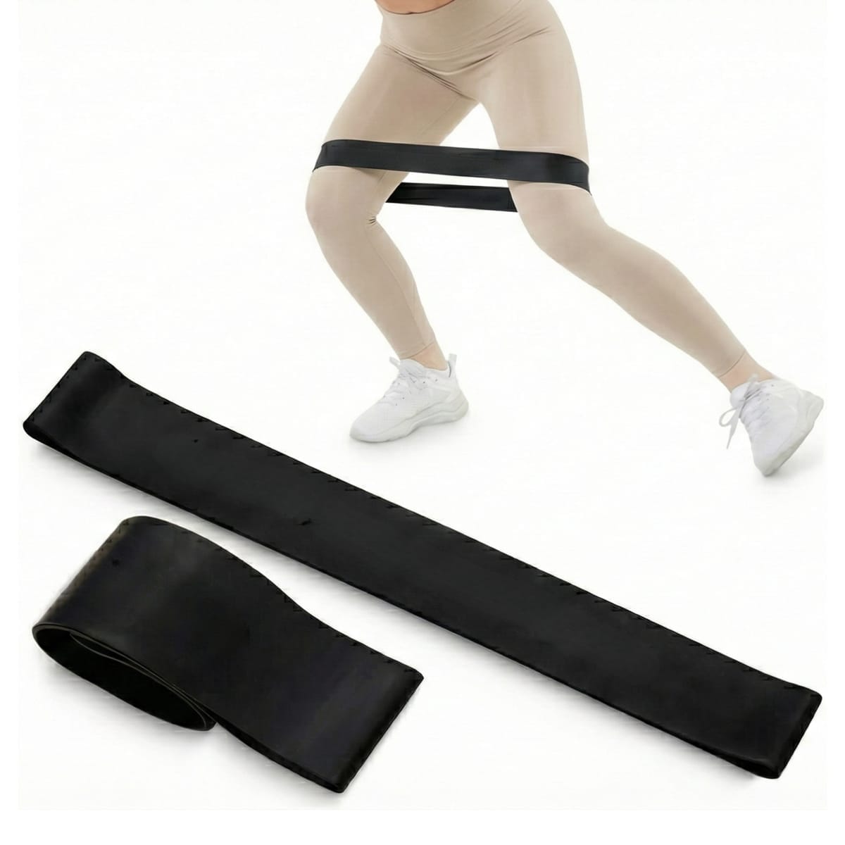 Banda Elastica Fitness Mini Power Band, 1.2 mm, Rezistenta Mare (15-20 kg)