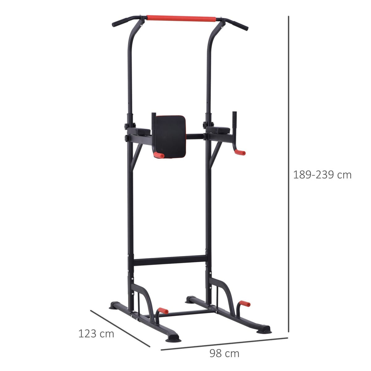 Bara de Tractiuni si Statie Fitness Multifunctionala – Inaltime Reglabila, 120 kg