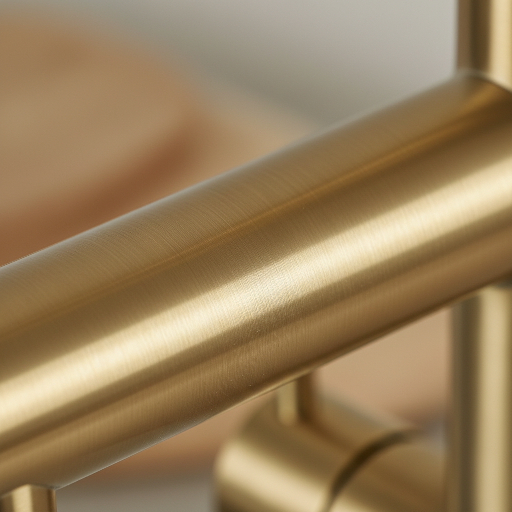 Baterie de bucatarie Gold Brushed – Eleganta contemporana