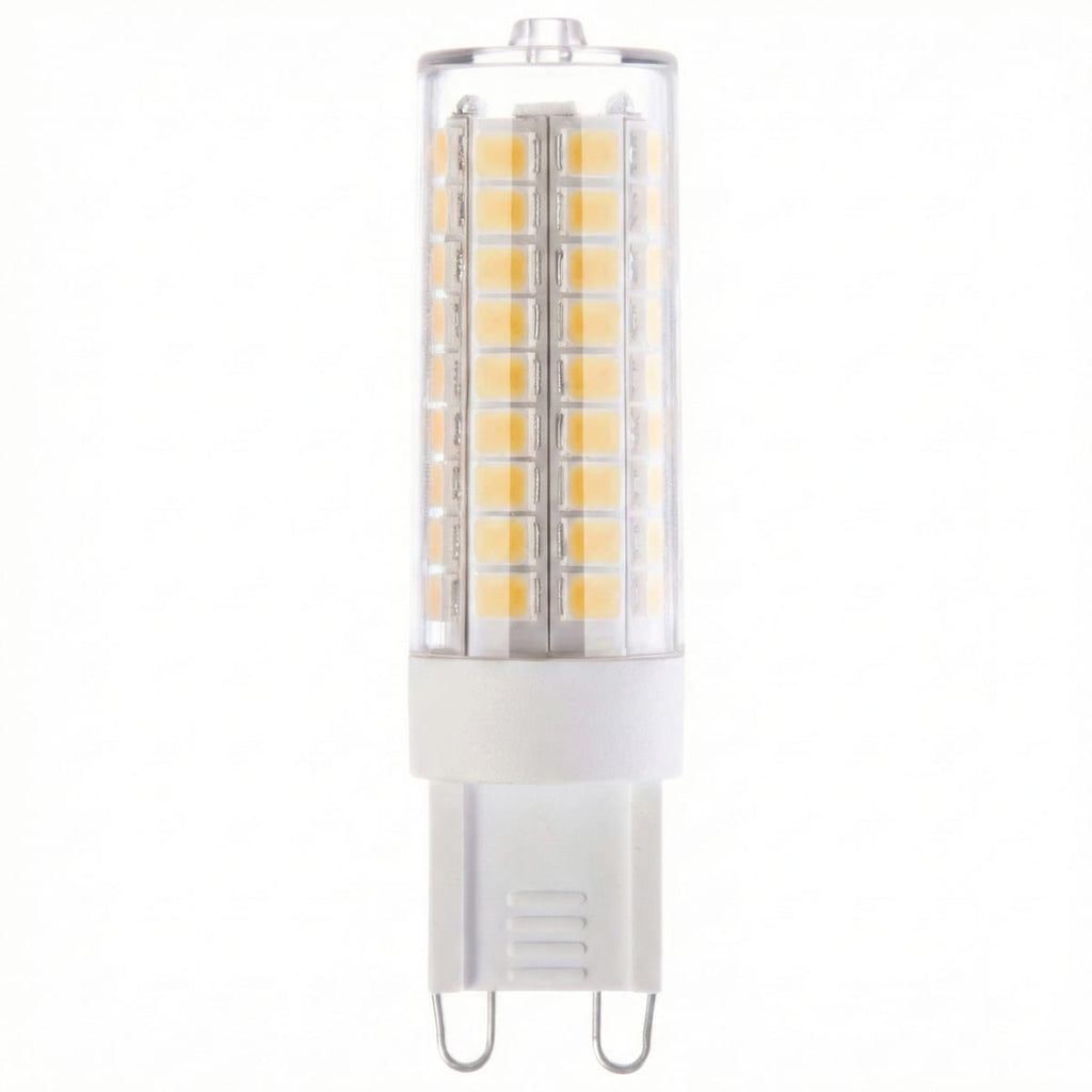 Bec LED G9, 9W, Corp Ceramic, echivalent 60W, ALB natural