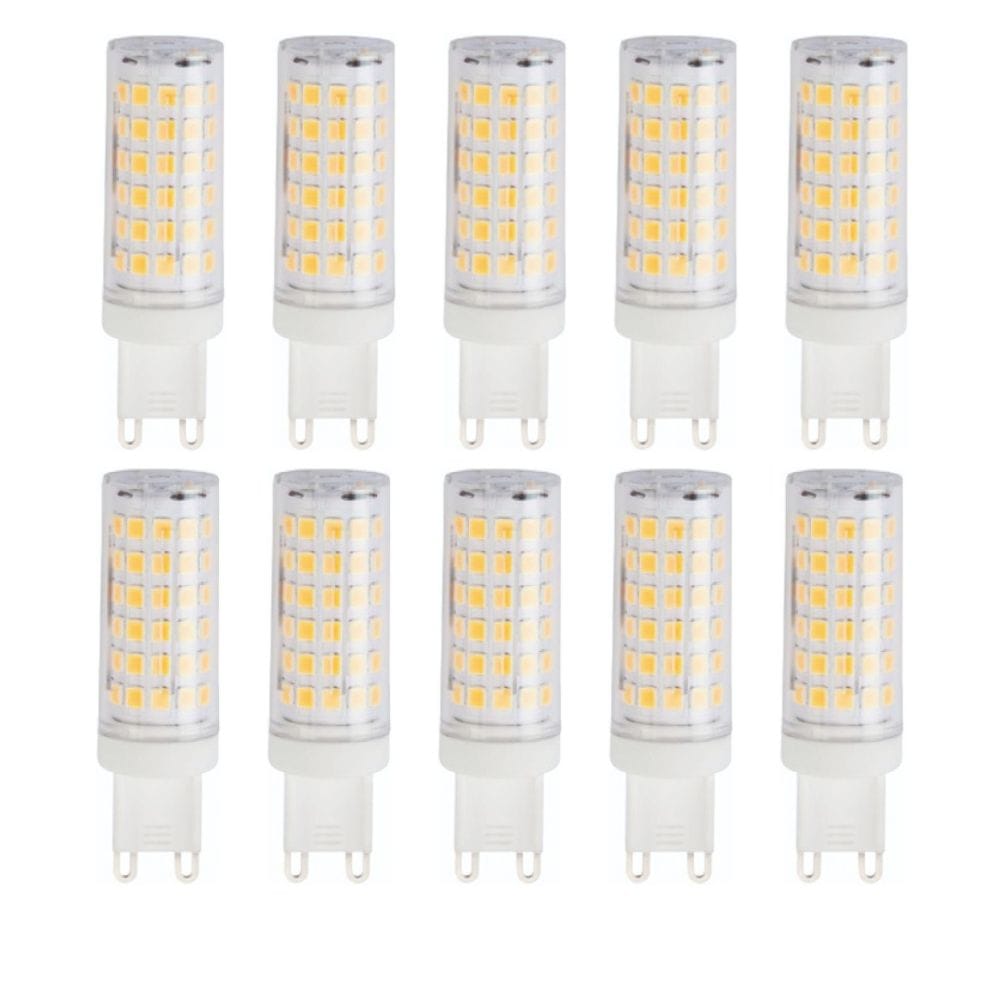 Bec LED G9, 9W, Corp Ceramic, echivalent 60W, ALB natural