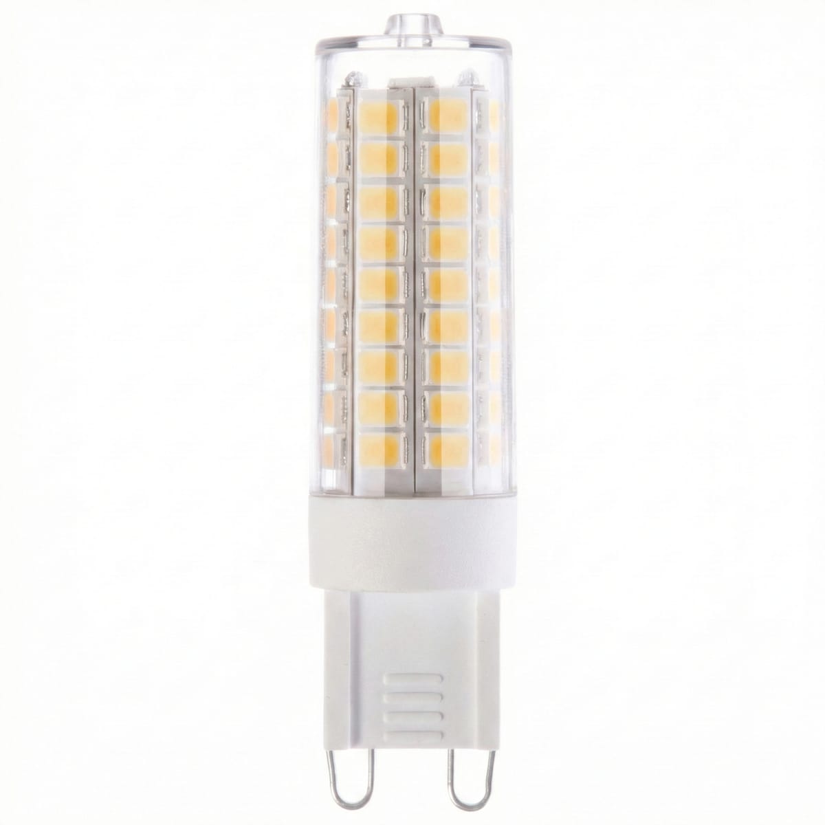 Bec LED G9, 9W, Corp Ceramic, echivalent 60W, ALB rece