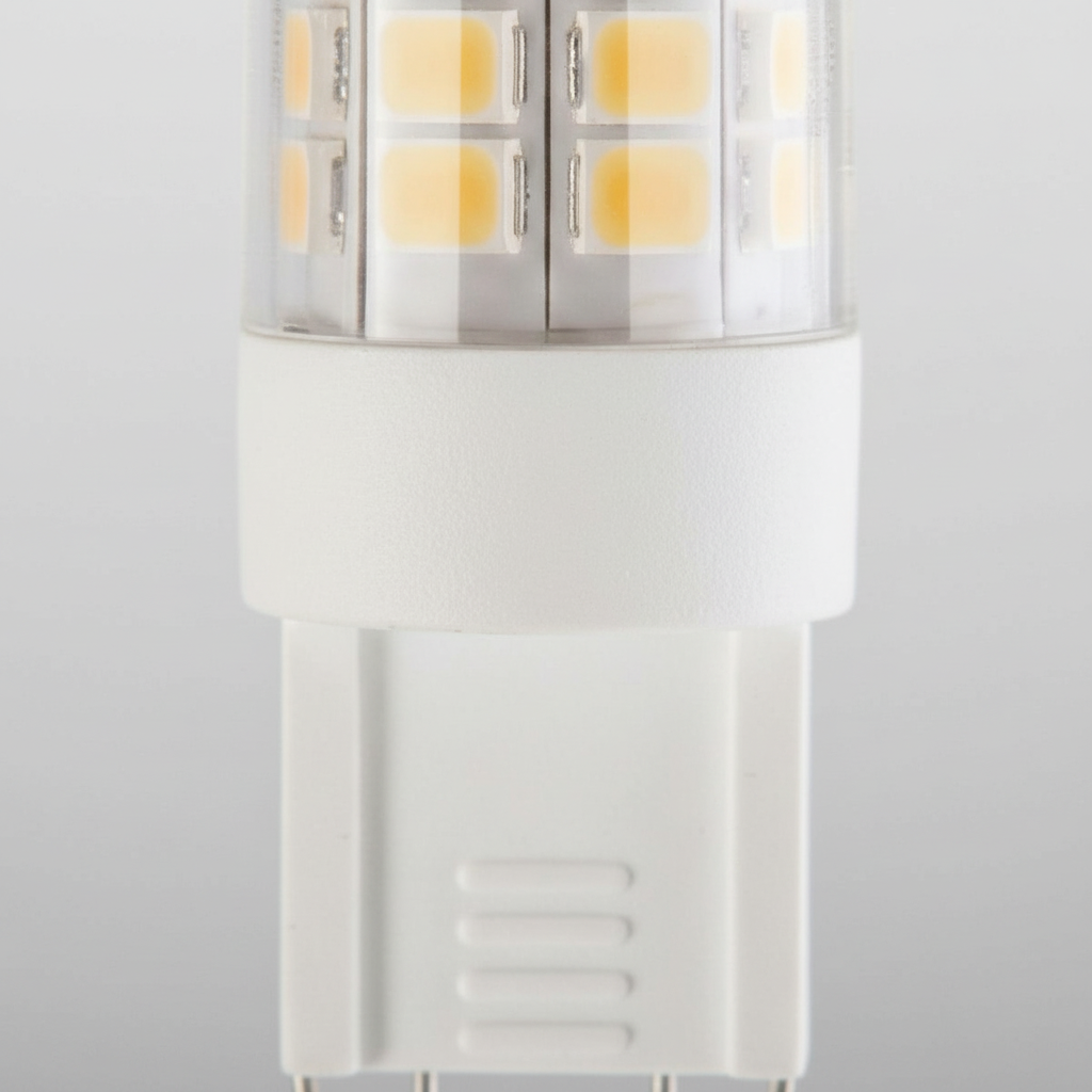 Bec LED G9, 9W, Corp Ceramic, echivalent 60W, ALB rece