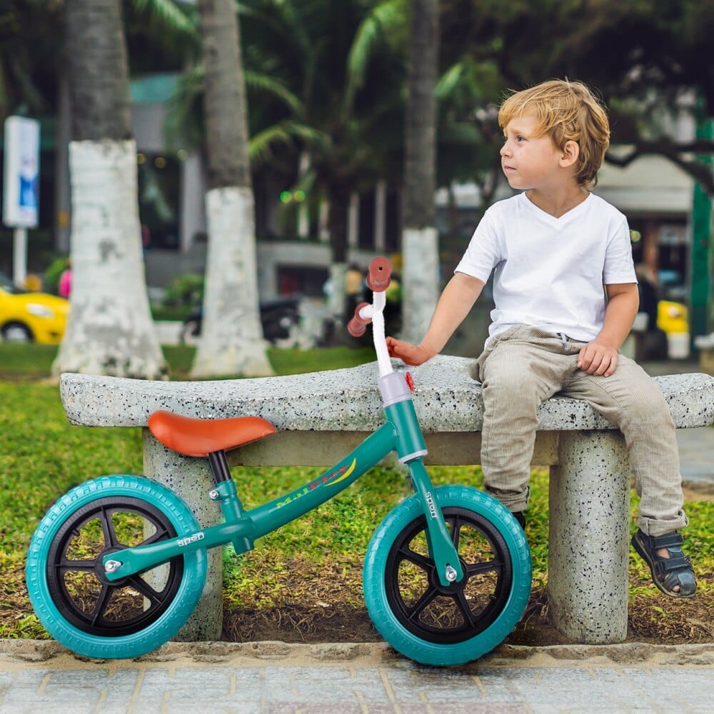 Bicicleta fara pedale copii, inaltime reglabila, bicicleta de echilibru usoara pentru invatat mersul