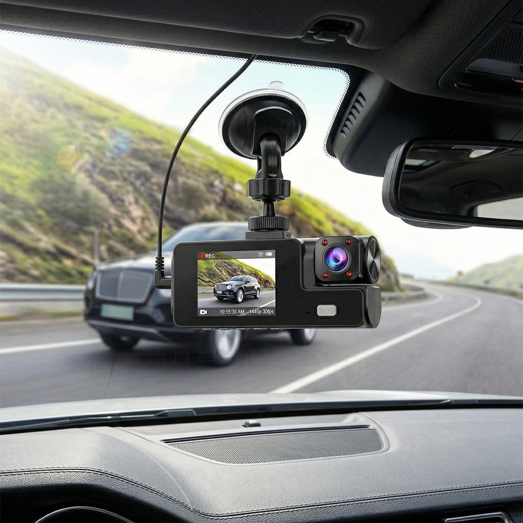 Camera auto DVR fata-spate Full HD 1080p