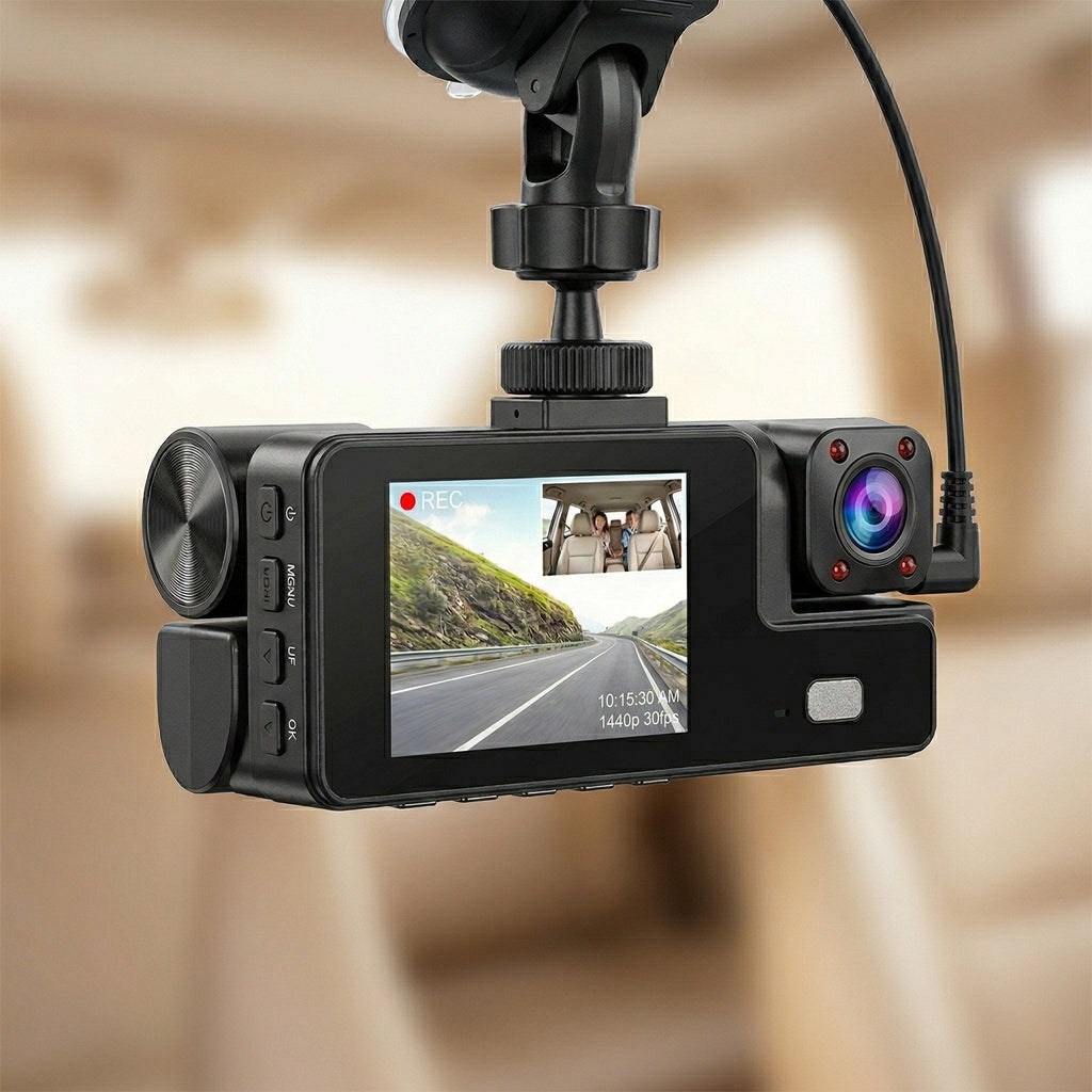 Camera auto DVR fata-spate Full HD 1080p