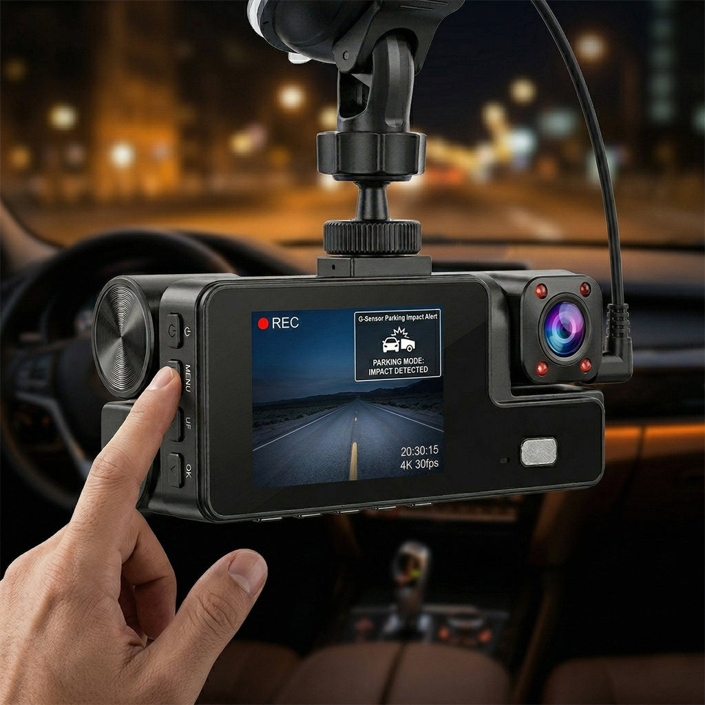 Camera auto DVR fata-spate Full HD 1080p