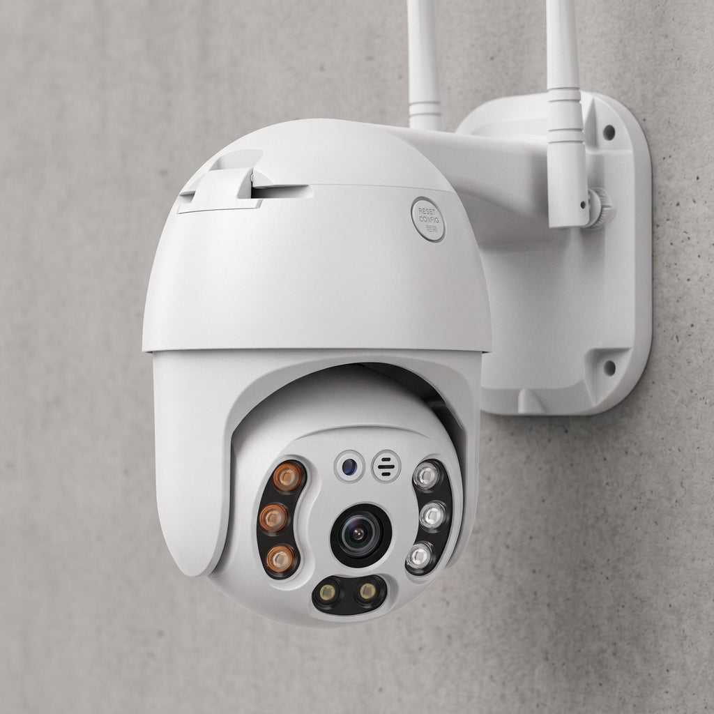 Camera de supraveghere WiFi Full HD, 2MP / 3MP, vedere color noaptea, rotire 360°