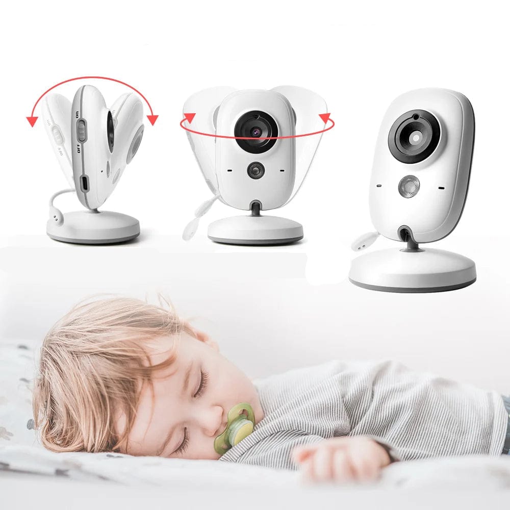 Camera supraveghere bebelusi, baby monitor wireless, senzor temperatura