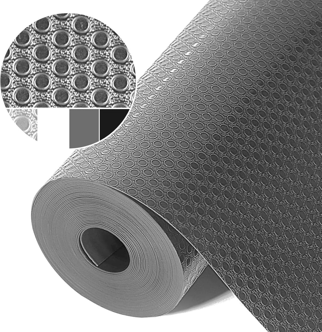 Covoras antiderapant pentru frigider, din EVA, impermeabil, 50×300 cm, gri