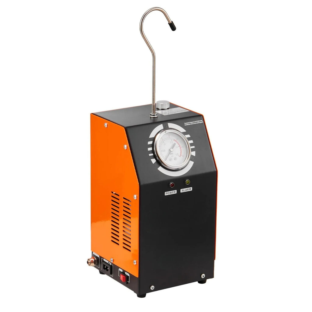 Detector de Scurgeri cu Fum pentru Automobile – Pompa de Aer Integrata, Manometru Digital, 12V