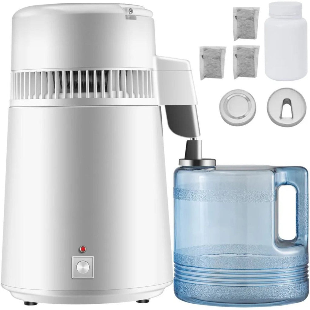Distilator de Apa 4L, 750W, Inox, Eficienta Superioara, Ideal pentru Acasa si Birou