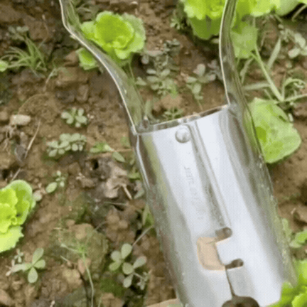 Instrument pentru Plantarea de Plante din Oțel Inoxidabil