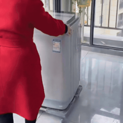Bază Mobilă Reglabilă pentru Mașina de Spălat și Frigider