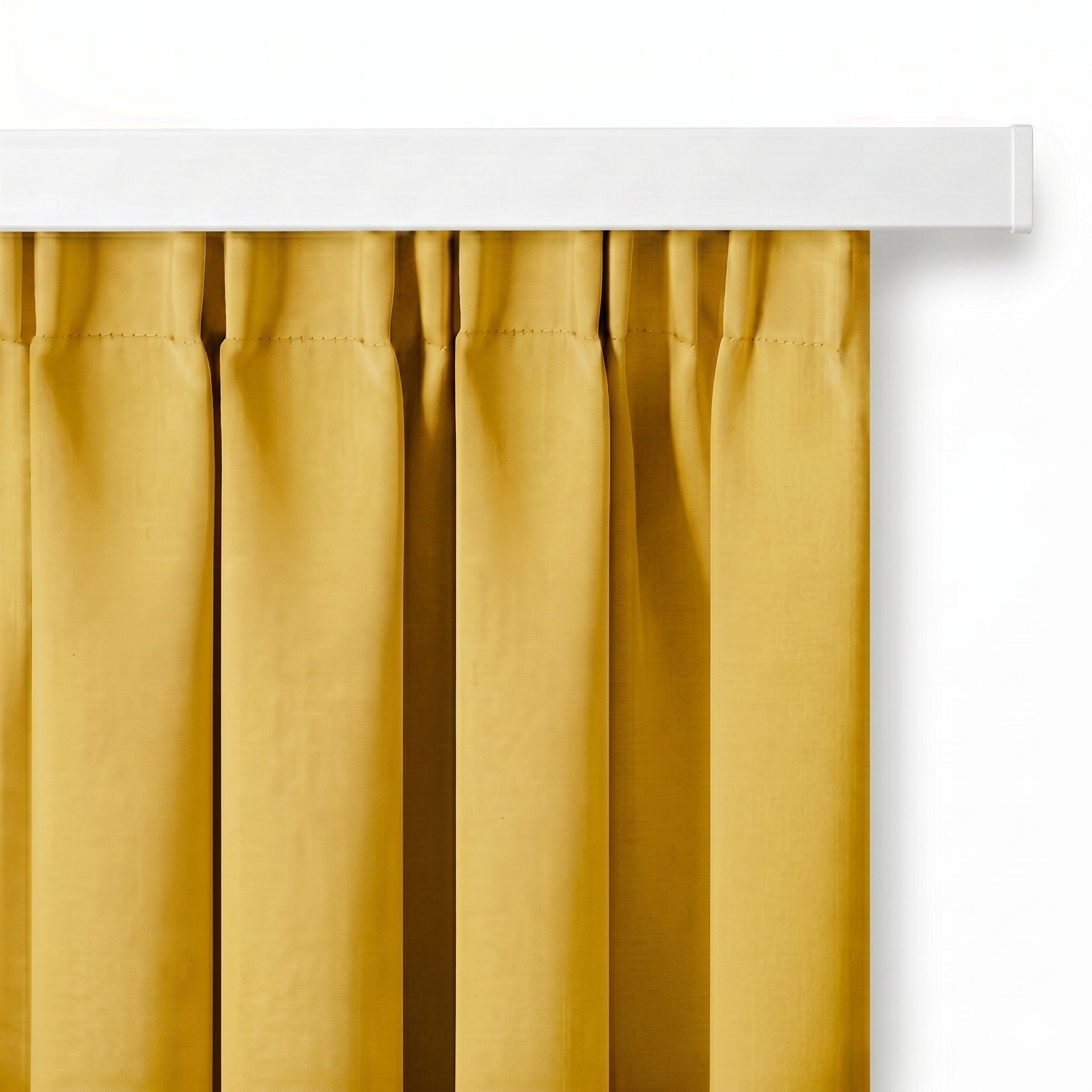 Draperie Blackout cu rejansa Galben Mustar 140x244 cm – Opacitate 90%