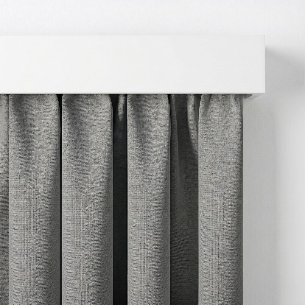 Draperie Blackout cu rejansa Gri 140x244 cm – Opacitate 90%