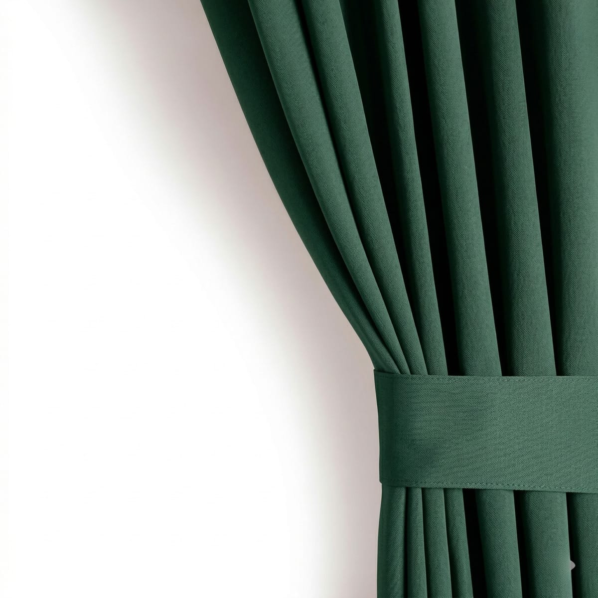 Draperie Blackout cu rejansa Verde Sticla 140x262 cm – Opacitate 90%