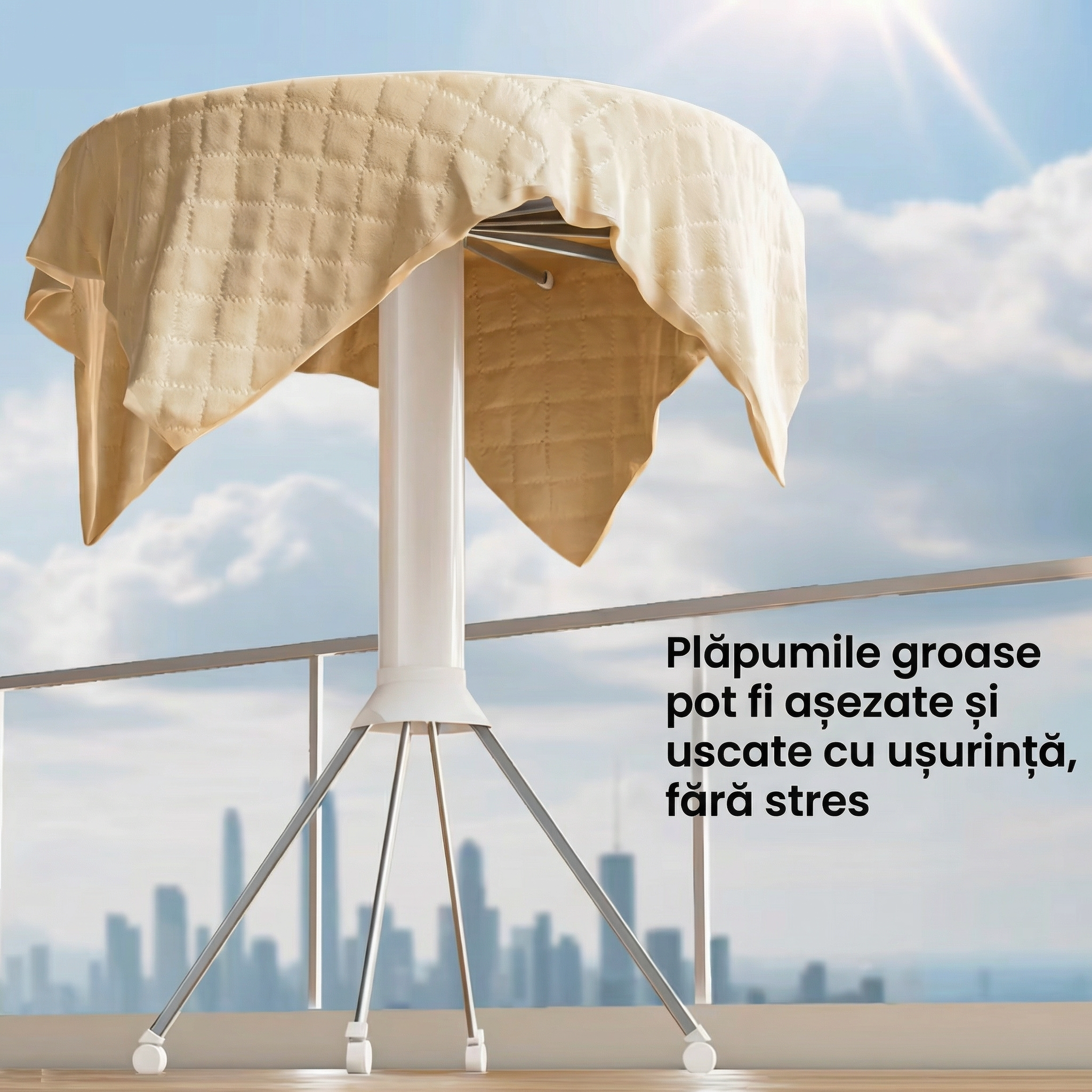 Uscător Pliabil 360° pentru Haine