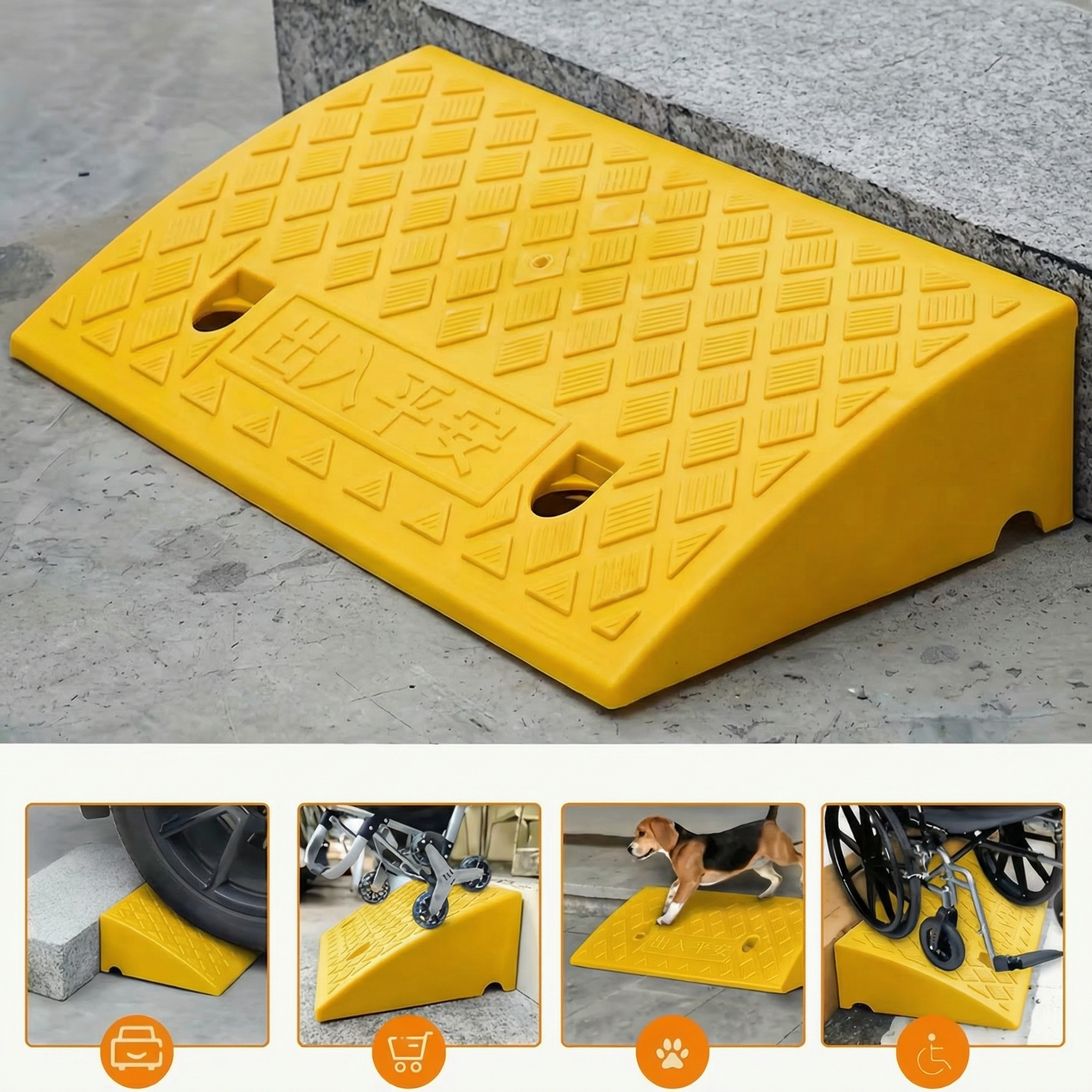 Set Rampe pentru Trotuar Auto