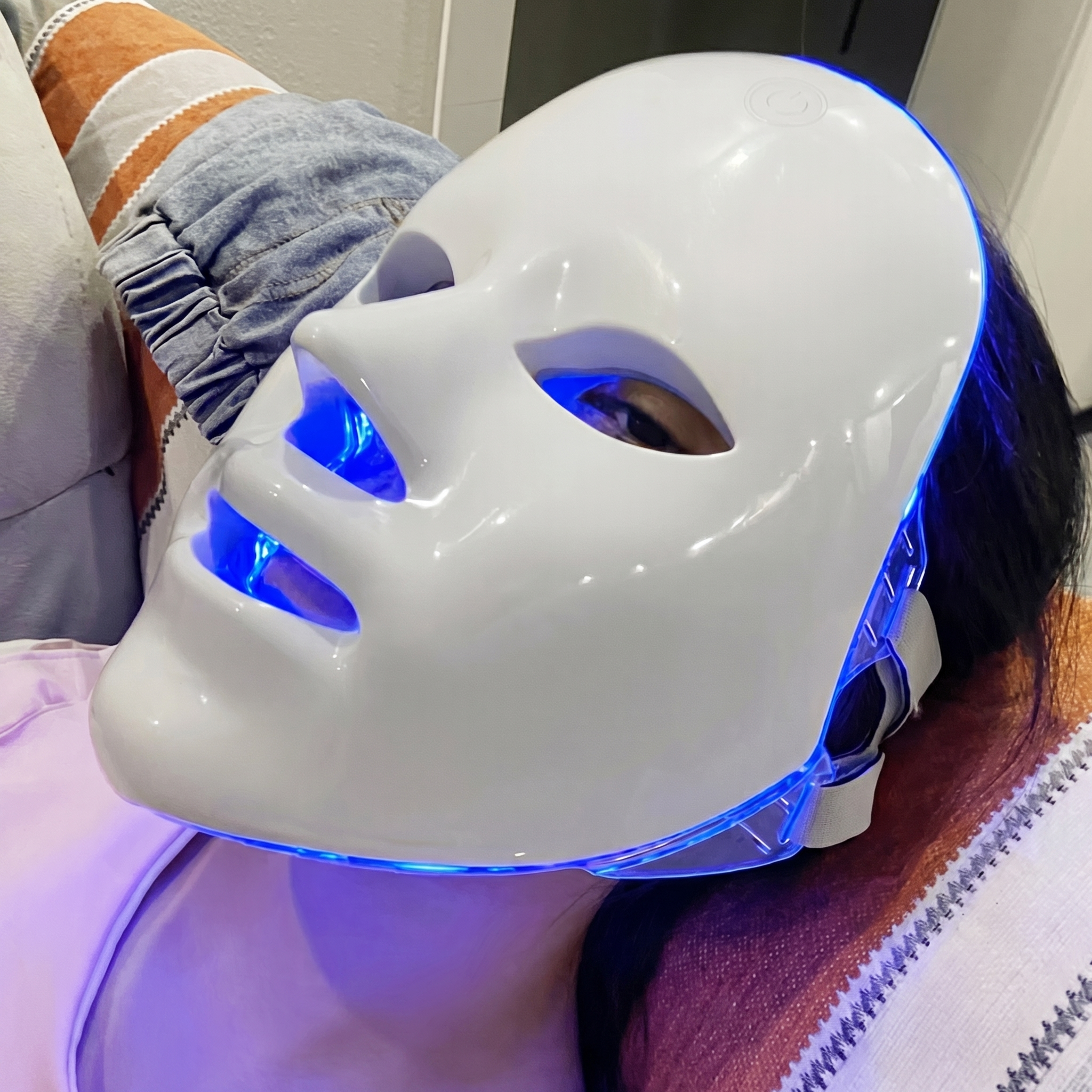 Masca Facială cu LED cu 7 Culori