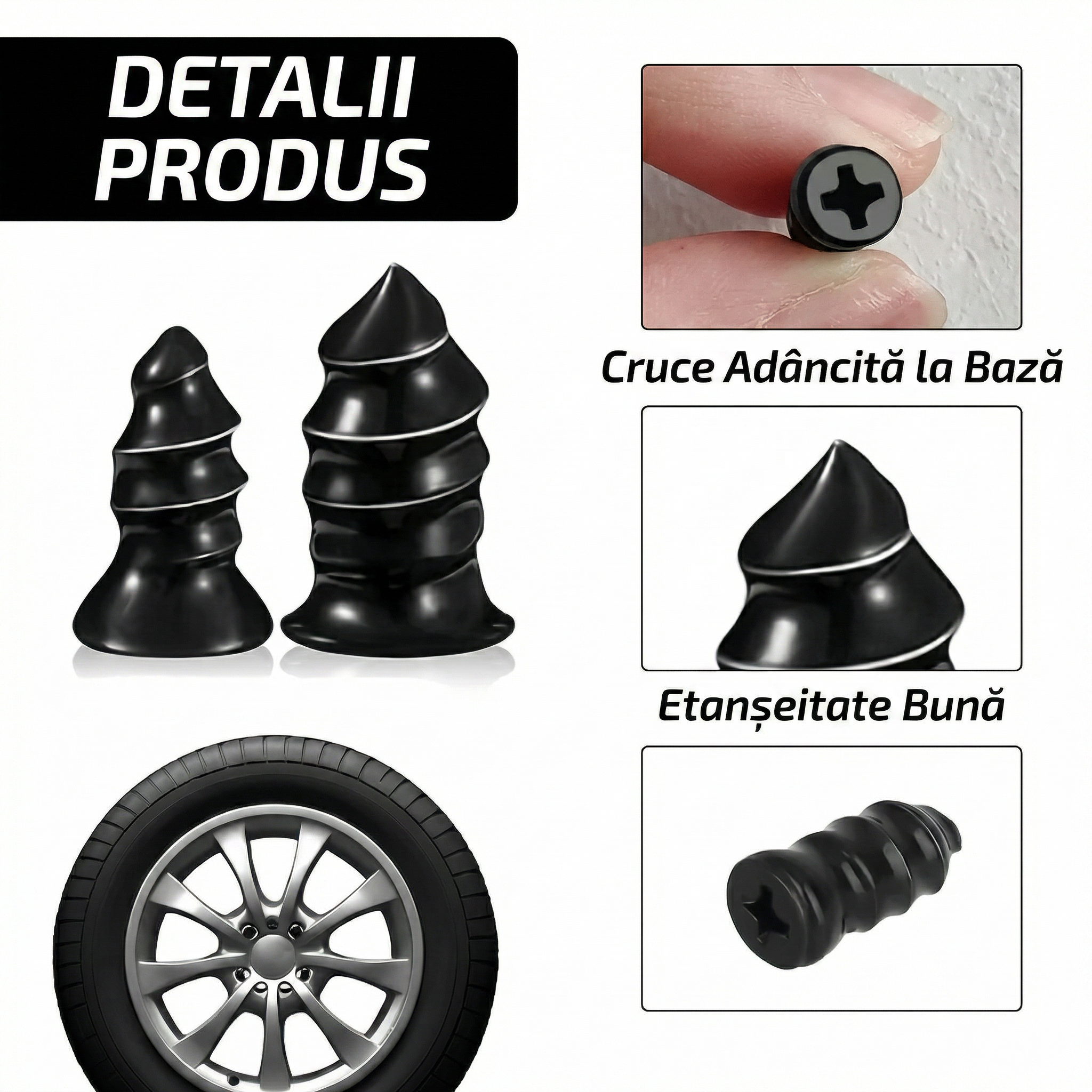 Set Cuie de Reparație pentru Anvelope