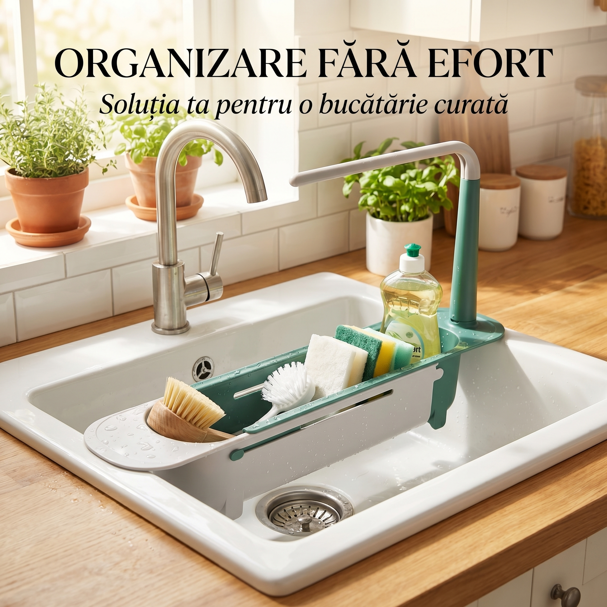 Organizator pentru Chiuvetă 2în1