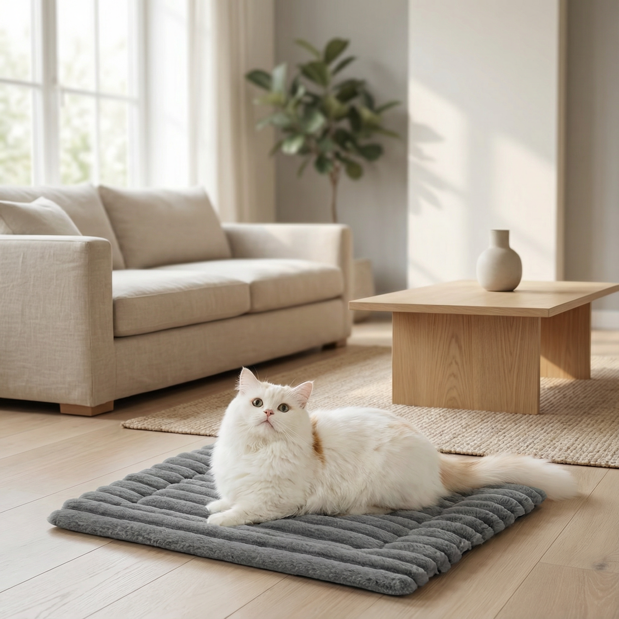 Pătuț pentru Animale cu Funcție de Auto-Încălzire