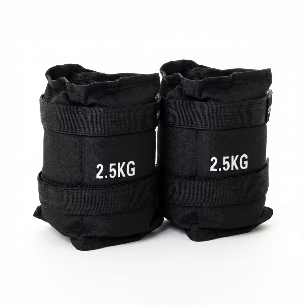 Greutati pentru glezne si incheieturi, set 2x2,5 kg