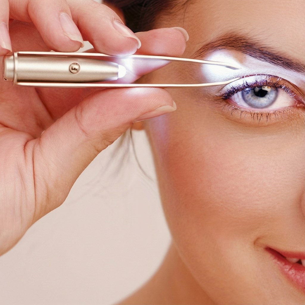 Pensetă LED din Oțel