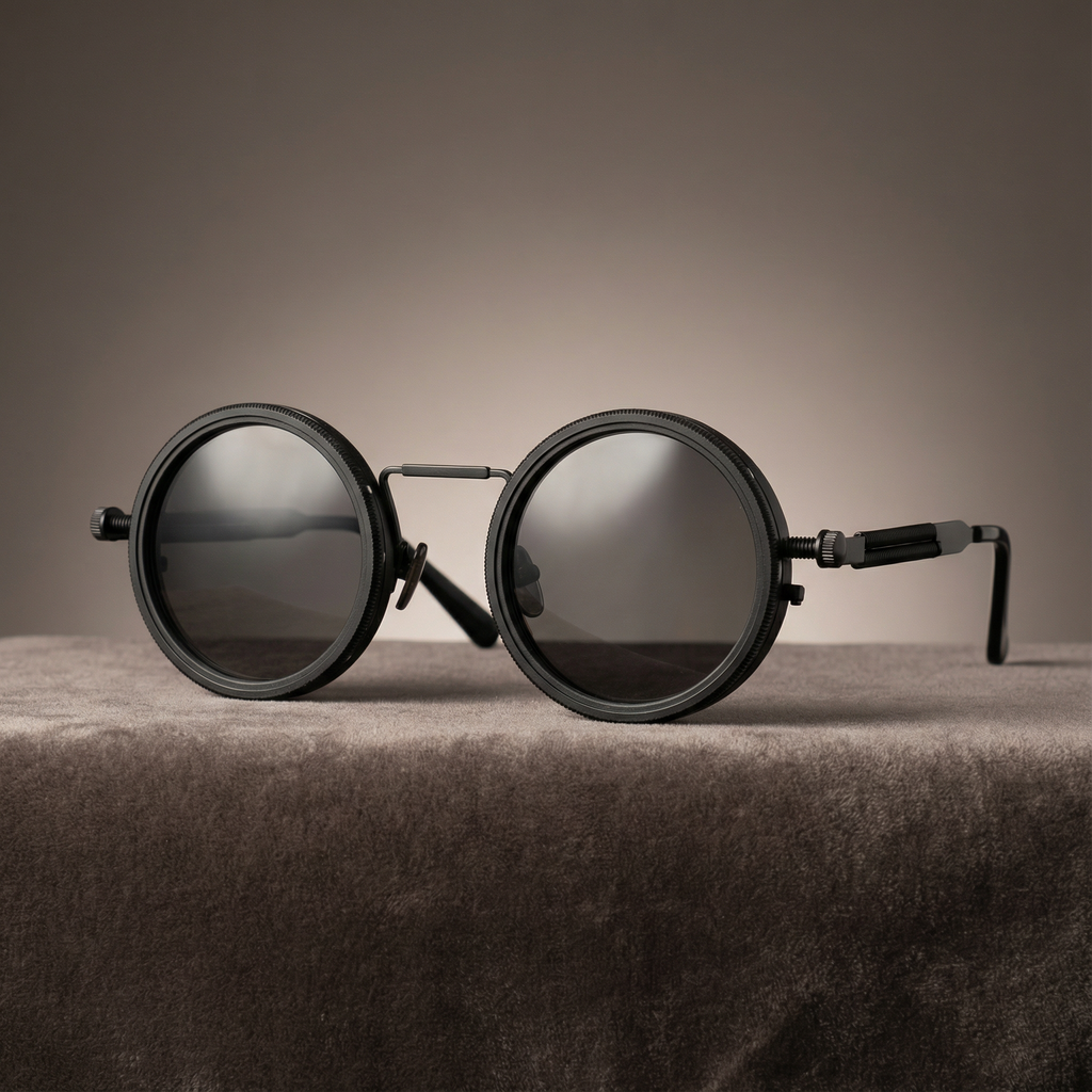 Ochelari Unisex Reglabili cu Lentile din Aluminiu și Ramă din Aliaj