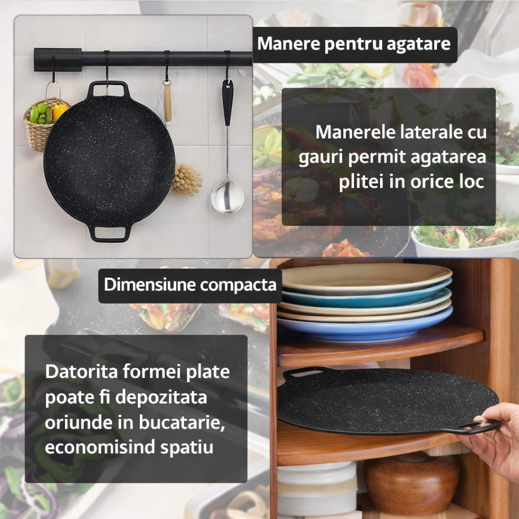 Plită Japoneză Antiaderentă