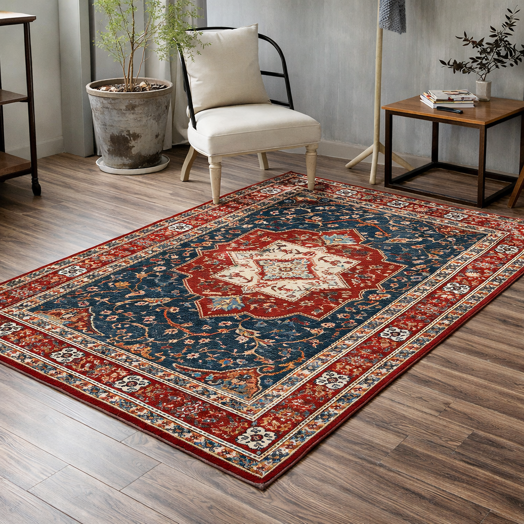 Covor Decorativ cu Model în Stil Persan