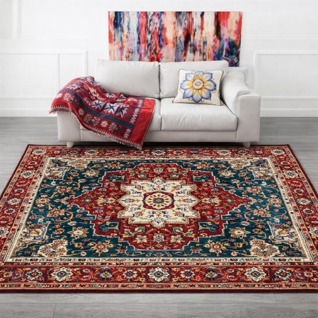 Covor Decorativ cu Model în Stil Persan
