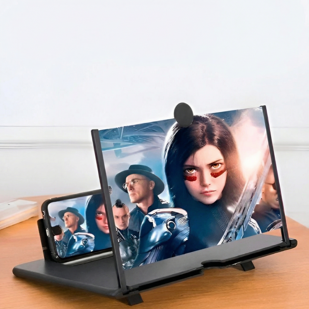 Suport Telefon cu Amplificator de Imagine
