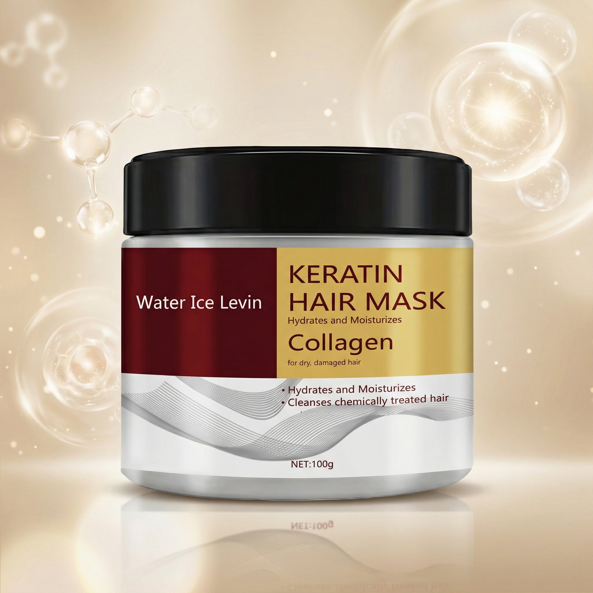 Mască de Păr cu Colagen și Keratină – Reparare, Hidratare și Netrezire