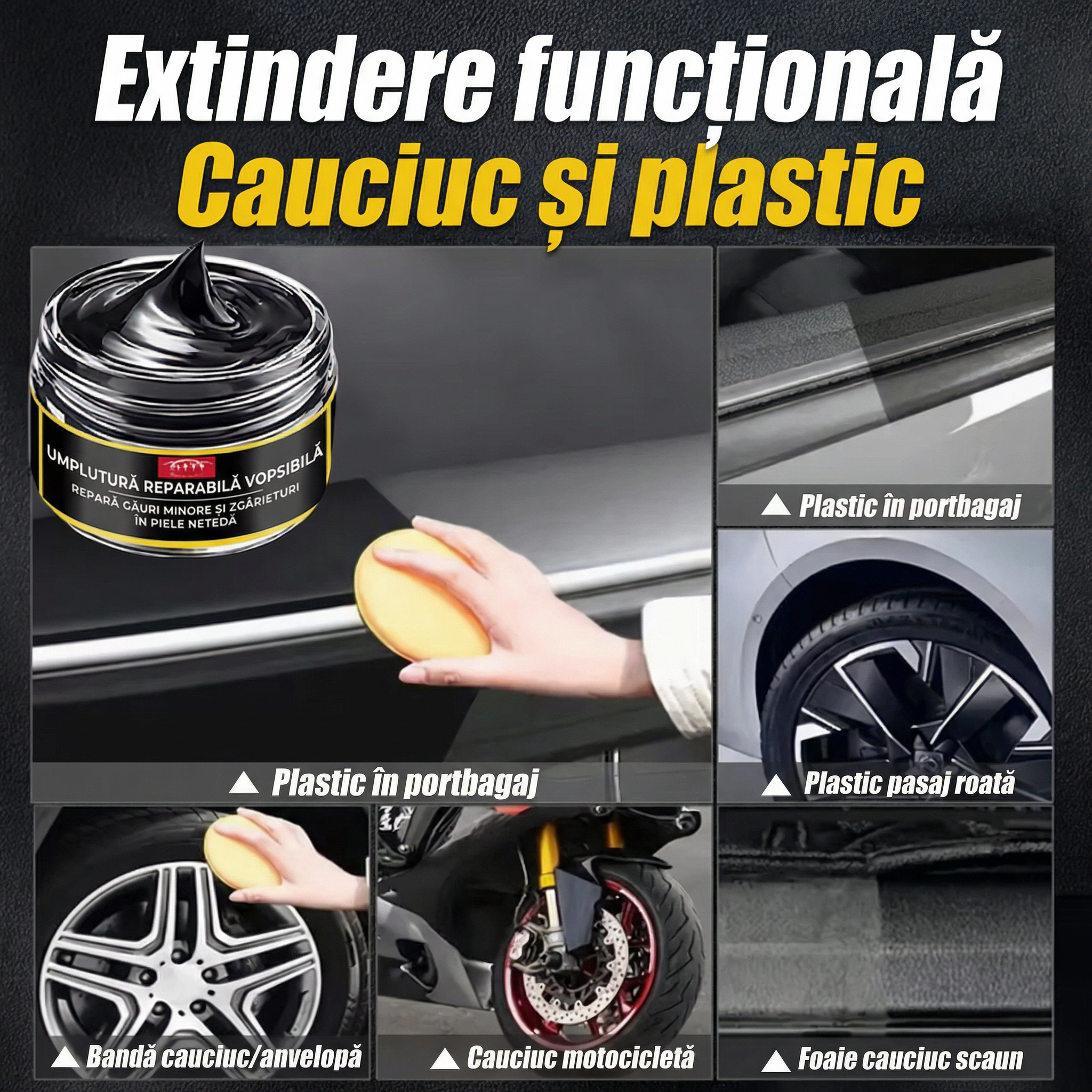 Ceară de Renovare pentru Interiorului Mașinii