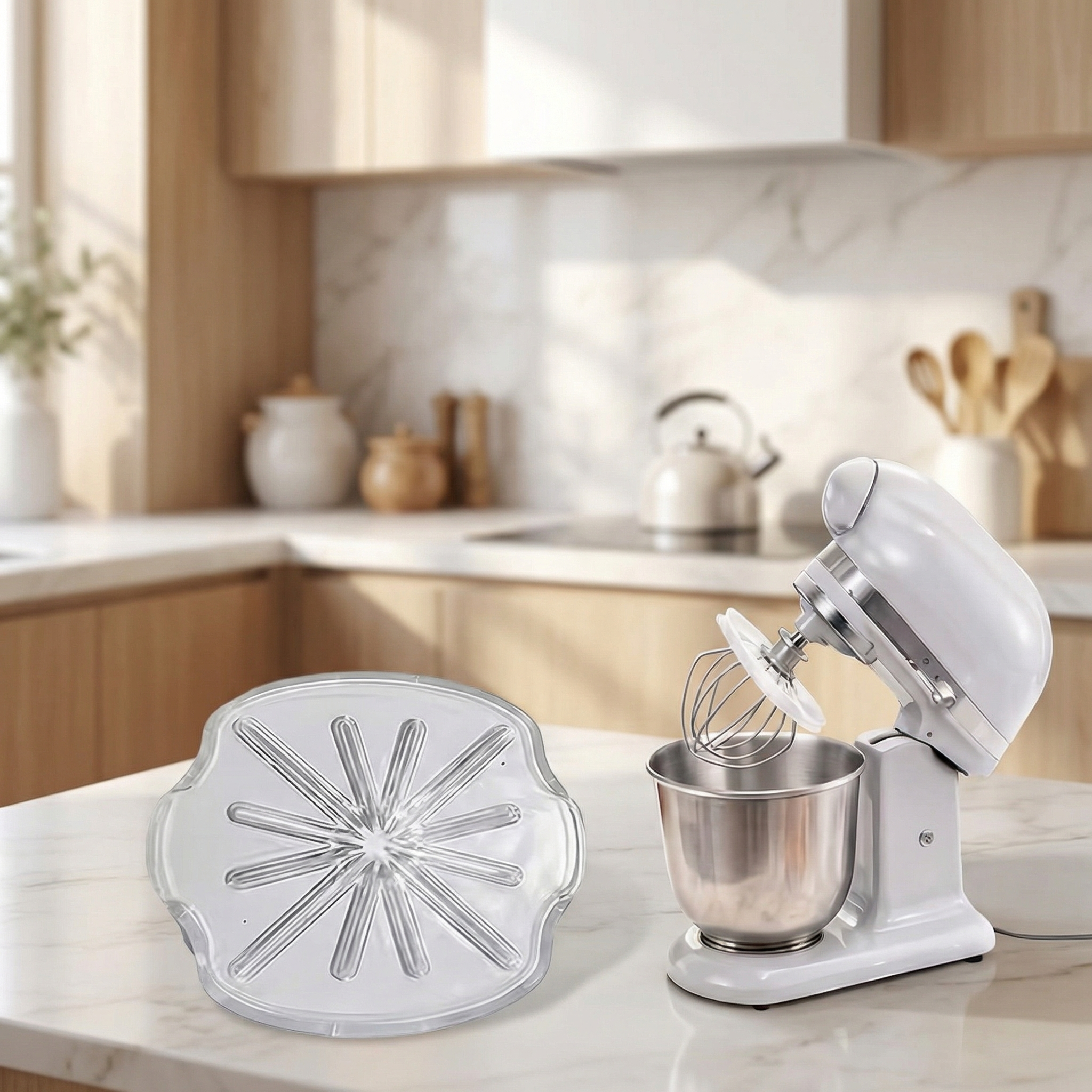 Racletă pentru Mixer cu Protecție Anti-Stropire