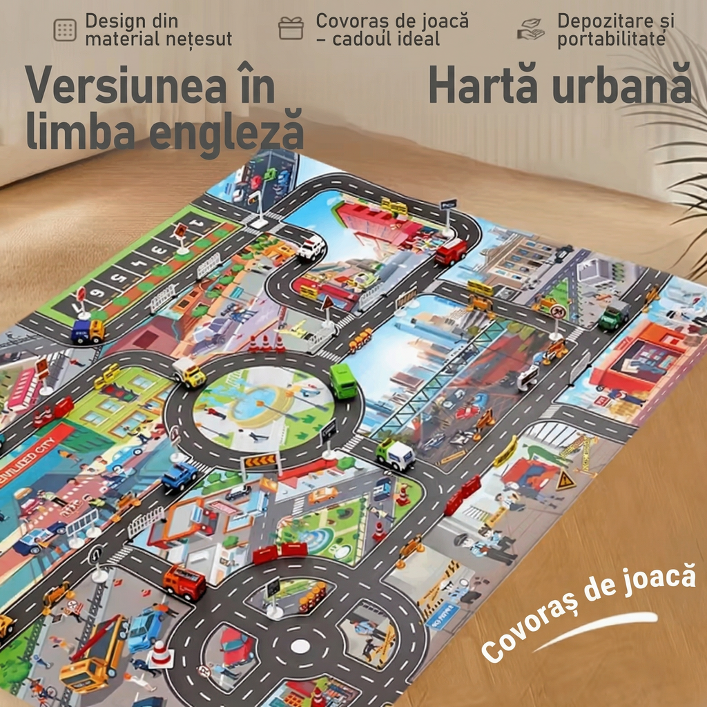 Covorașe de Joc cu Tematică Urbană