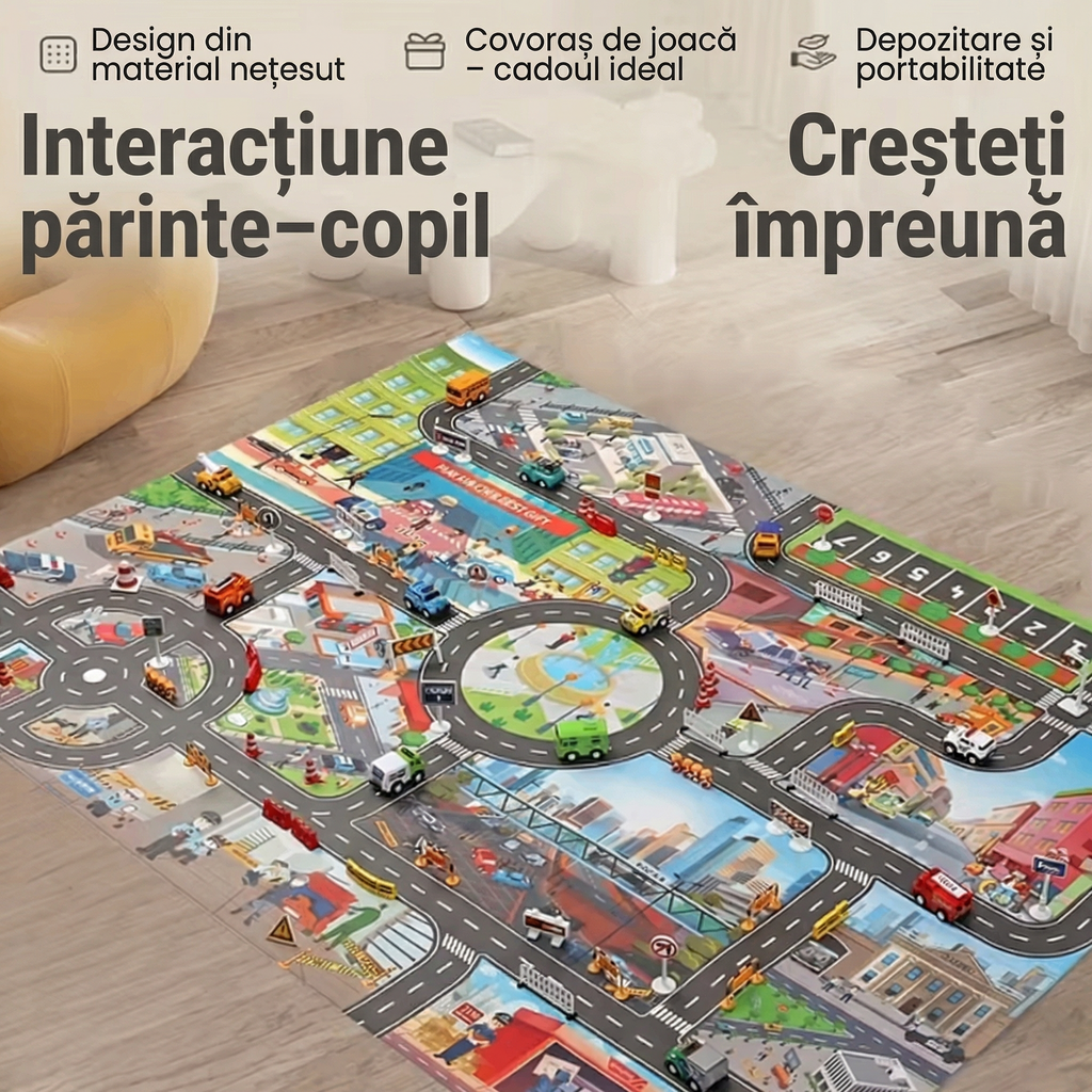 Covorașe de Joc cu Tematică Urbană