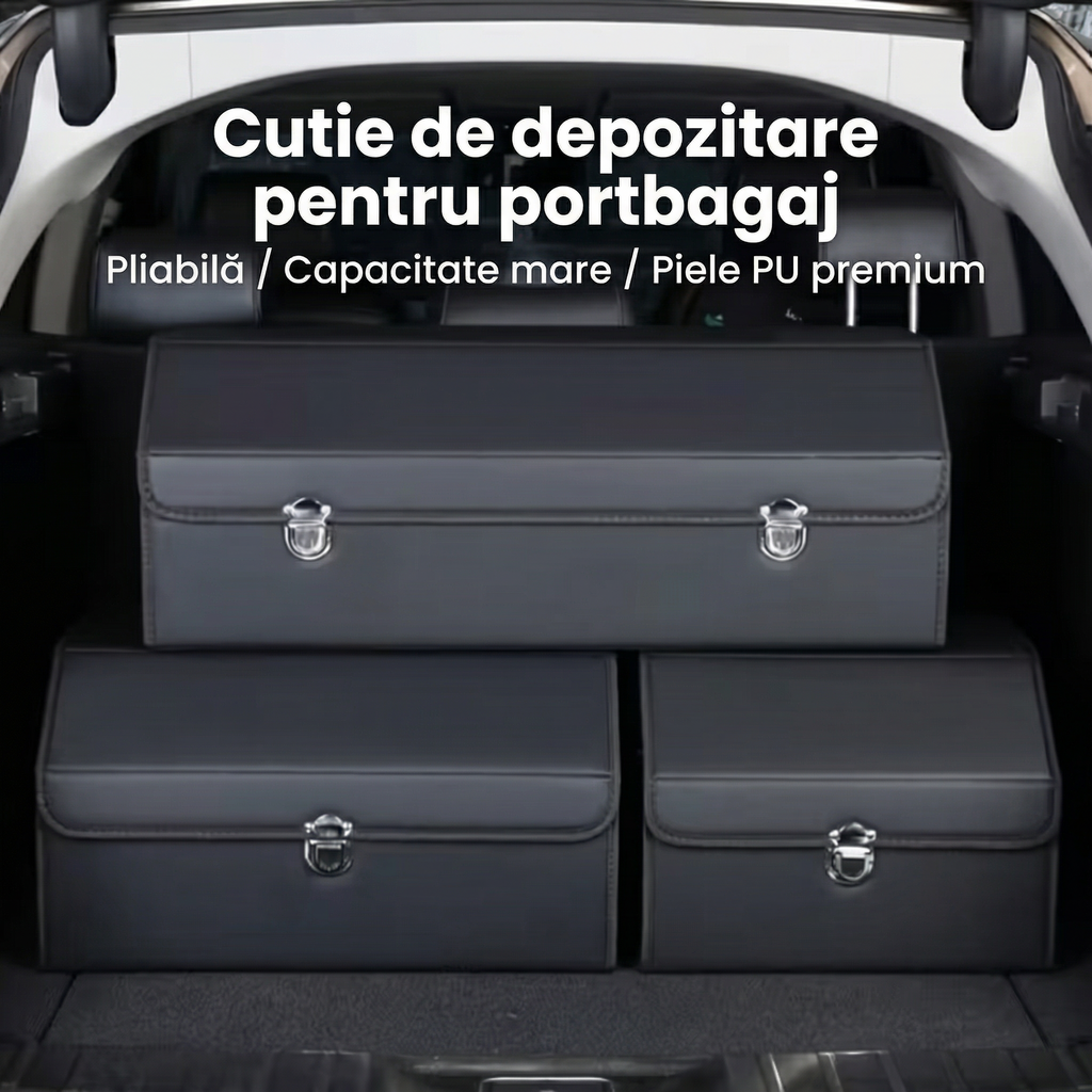 Organizator Portbagaj din Piele Ecologică